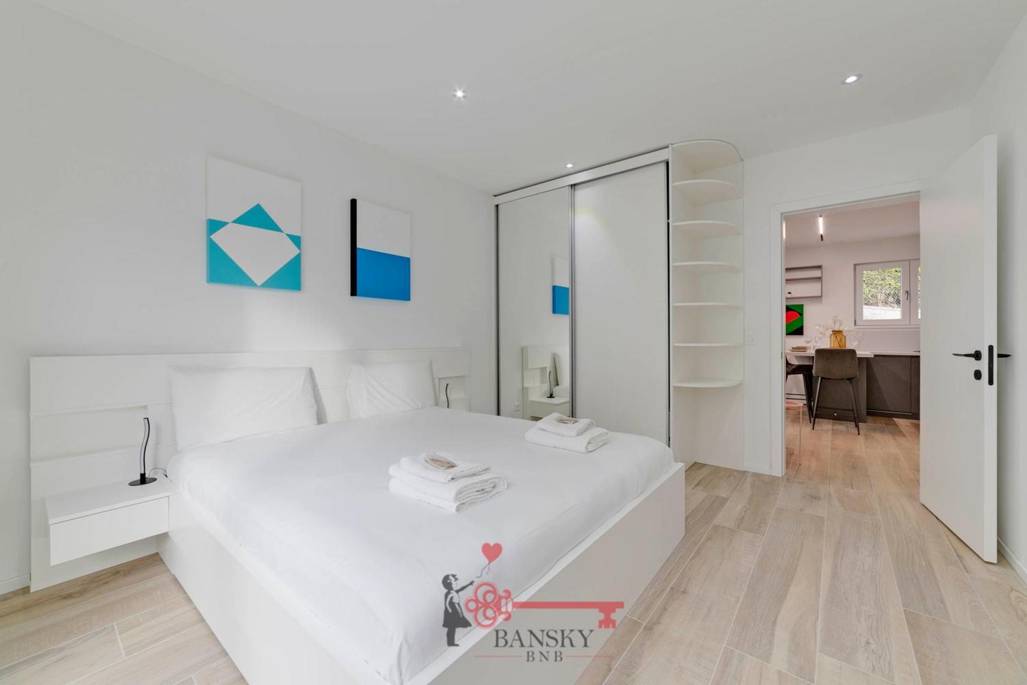 Home Sofia Room 2 - Modern Station -By Easylife Swiss لوغانو المظهر الخارجي الصورة